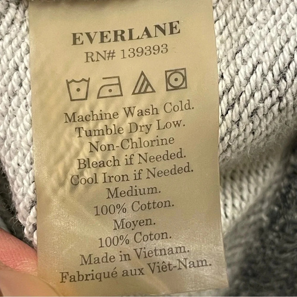 EVERLANE NWOT The Crew Sweatshirt - Picture 6 of 7